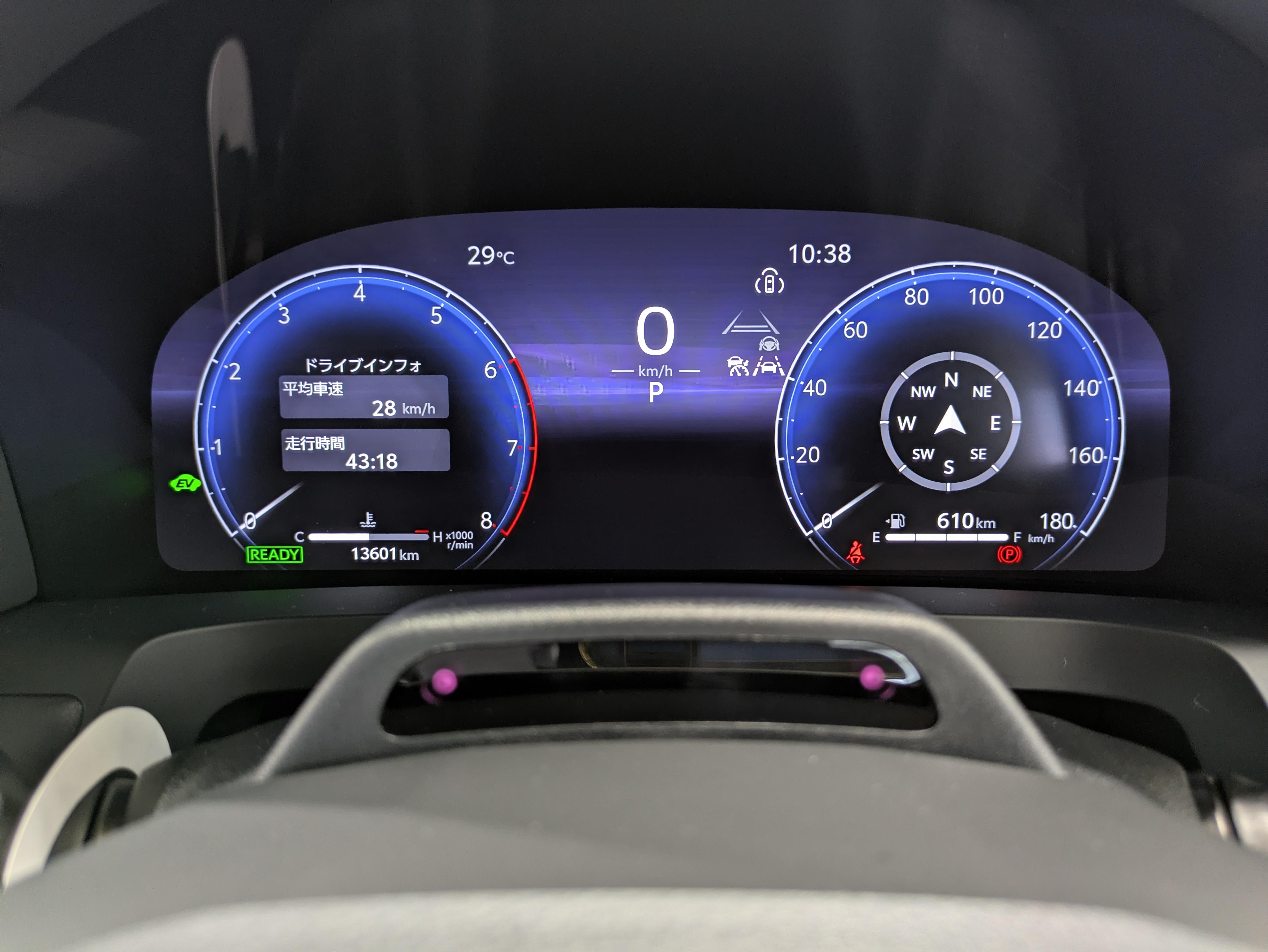 視認性バッチリのメーター類です！運転席に座ってみて下さい！